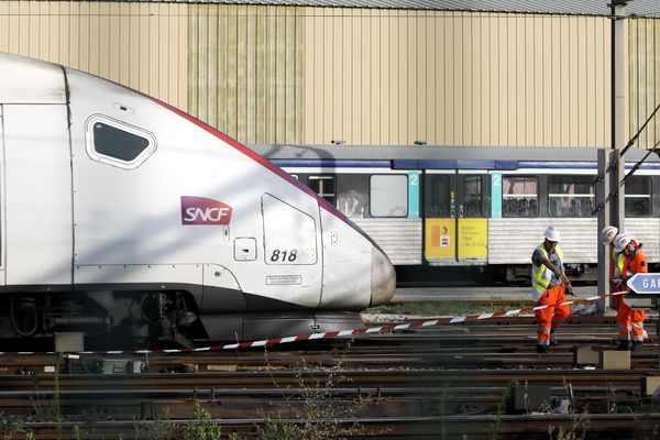 Le train est resté immobilisé 1h30 en gare de Morcenx (illustration)