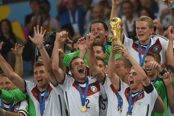 L'Allemagne, championne du monde pour la 4eme fois de son histoire. Dimanche 13 juillet au stade Maracana de Rio de Janeiro (Brésil).