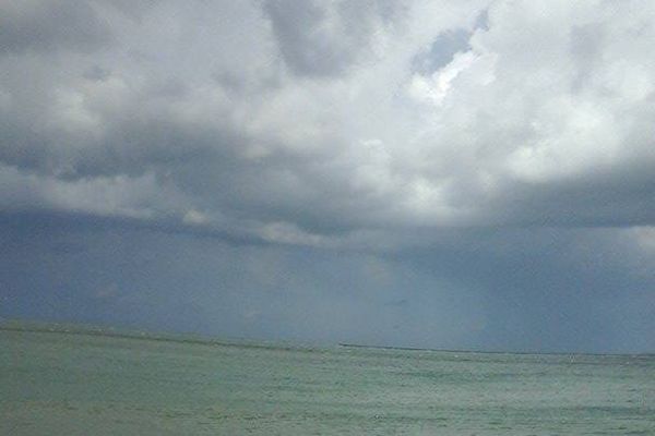 La plage de Boulogne-sur-Mer le 7 octobre