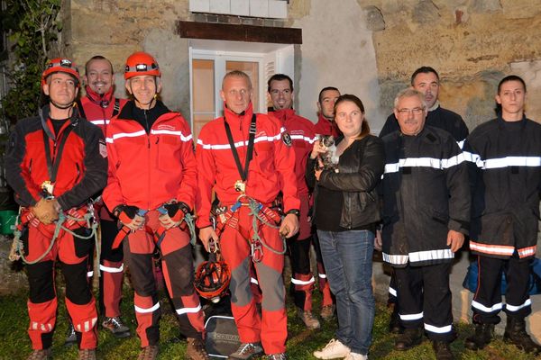 Beaucoup de personnes mobilisées, le chaton retrouvé