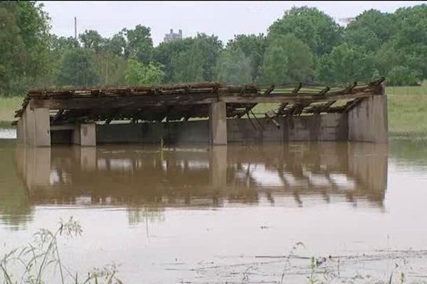 Certains endroits bien inondés