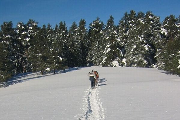 Ce sont des promeneurs en raquettes qui se sont fait suprendre (photo d'archives)