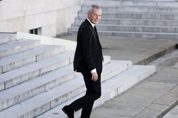 François de Rugy le 15 mai 2019 à la sortie du conseil des ministres