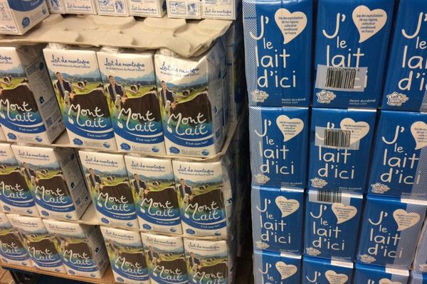 Malgré quelques difficultés pour s’imposer, "Mont Lait" a trouvé ses consommateurs et pour le président de l'association des producteurs de lait de montagne, le bilan est positif.
