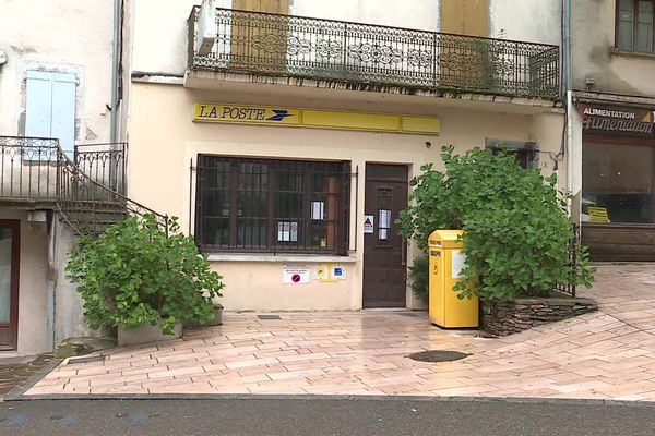 Le bureau de Poste de Saint-André-de-Valborgne