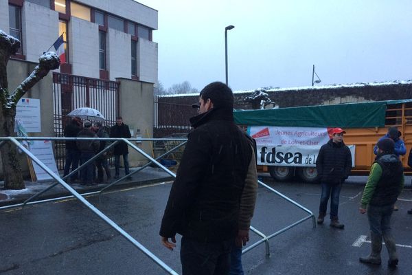 Les militants FNSEA déterminés à occuper la rue à Romorantin