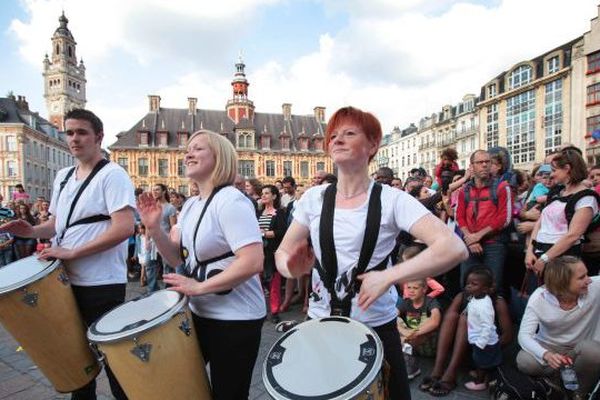 A Lille, fête de la musique 2014.