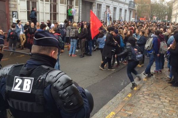 Ce jeudi matin, à Lille.