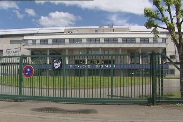 A Sochaux, l'entrée du stade Bonal