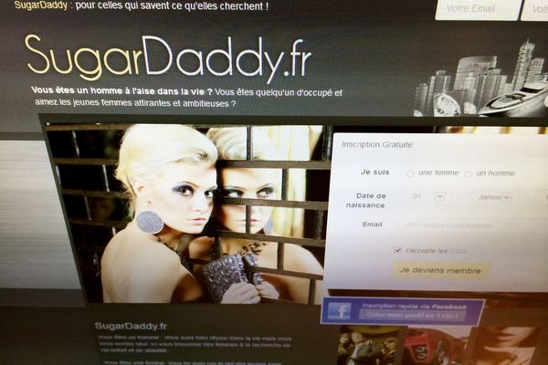 Un site qui fait la promotion des Sugar Dating