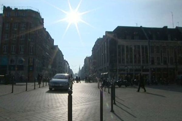 Soleil à Lille (archives).