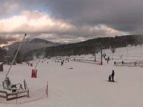 40 centimètres de neige au Markstein pour clôturer les vacances de Noël, cela faisait des années qu'on n'avait plus vu ça