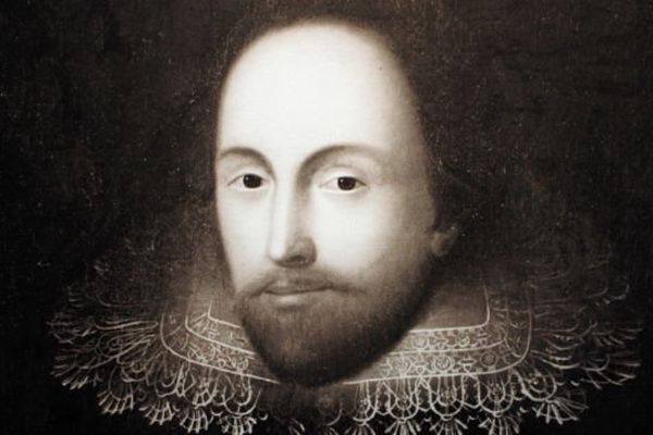 Portrait du dramaturge William Shakespeare, auteur anonyme.