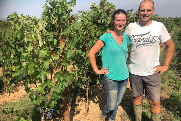 Marie et Guillaume, vignerons à Sarzeau