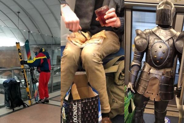 Styles vestimentaires particuliers, usagers en train de cuisiner, danser ou chanter... On trouve de tout dans le métro parisien.