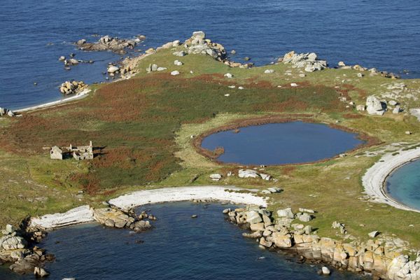 Ile de Beniguet en Mer d'Iroise (Finistère)