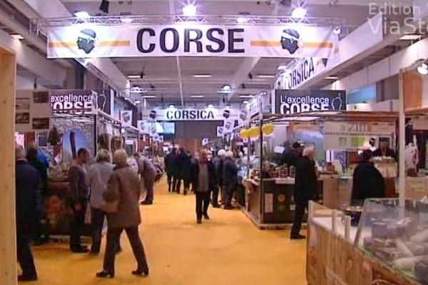 Stand de la Corse au Salon de l'agriculture 2014