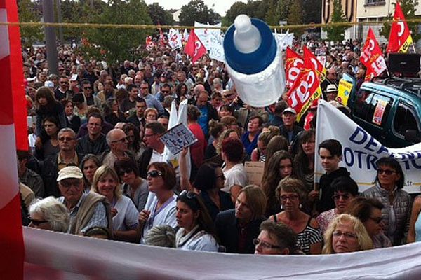 Manifestation ce samedi après-midi dans les rues de l'Aigle pour l'avenir de l'hôpital