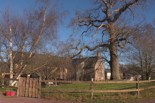 Le gîte de La Grange, à Moyon-Villages dans la Manche, en décembre 2021.