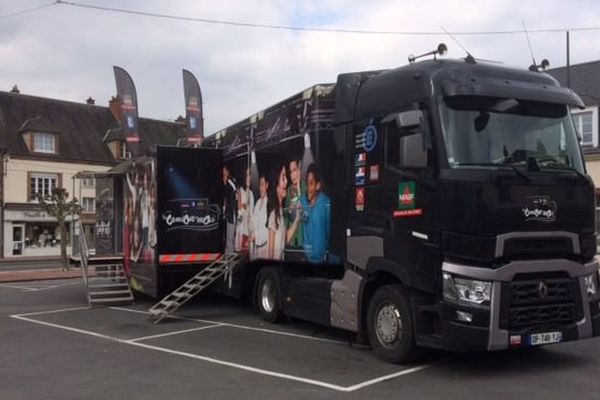 Camion des mots à Sully-sur-Loire (Loiret) - mars 2016