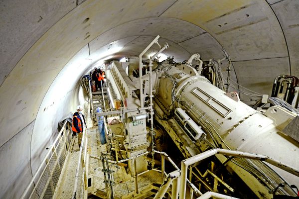 En novembre 2020, le creusement du tunnel de la ligne B était réalisé par un tunnelier. Son ouverture est prévue le 20 octobre 2023.