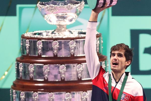 Pierre-Hugues Herbert, après la victoire de la France face à la Belgique en finale de la Coupe Davis en novembre dernier