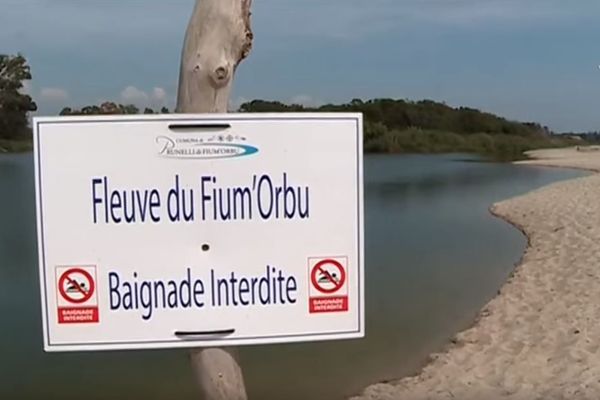 Depuis une semaine, la commune de Prunelli di Fium'orbu a interdit la baignade par mesure de sécurité