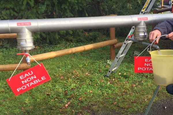 L'eau est non potable à Ligny-le-Ribault (Loiret)