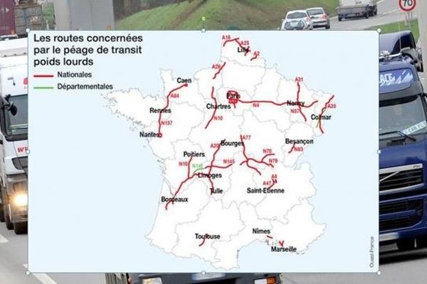 carte écotaxe ouest france