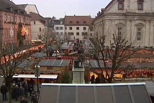 Le marché de Noël a animé pendant un mois le centre ville de Montbéliard