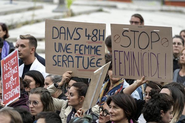 Lyon : un rassemblement pour dénoncer les violences faites aux femmes, le lundi 9 septembre dernier. 