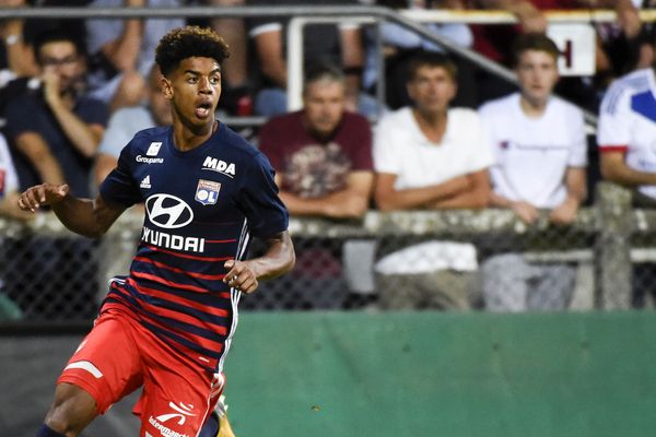 Le joueur Lyonnais Willem Geubbels, en juillet 2017