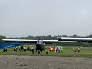 Une visite de préparation à l'évènement avait lieu sur le site de l'aérodrome de Bourg-en-Bresse, ce mercredi 24 juillet. Les membres des clubs ont sortis tous leurs appareils, pour protester contre le blocage de l'activité.
