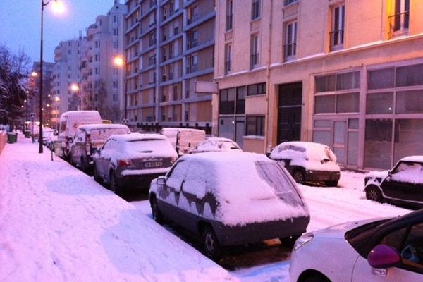 Une rue parisienne du 11 ème arrondissement