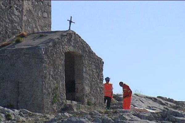 Top départ des travaux de rénovation de cette chapelle