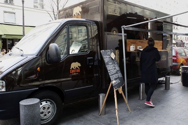 Un Food Truck à Paris.