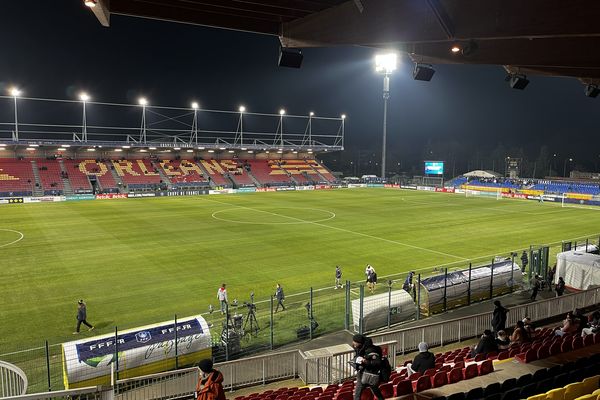 Le stade de la Source à Orléans.