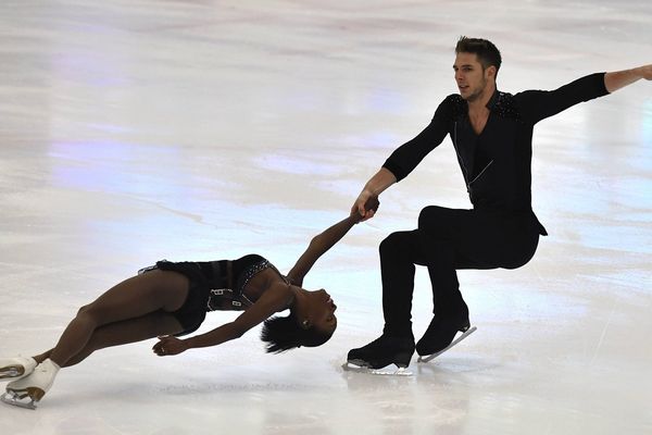 Photo d'illustration (Championnat de France de patinage Patinage artistique couples. Vanessa James et Morgan Cipres Le 15 12 2016)