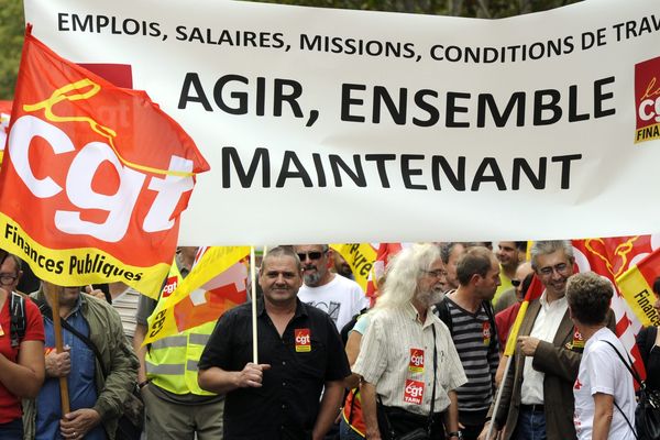 Photo d'archives d'une manifestation à Toulouse