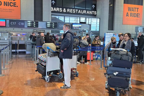 Plusieurs vols ont été annulés à l'aéoport de Nice.