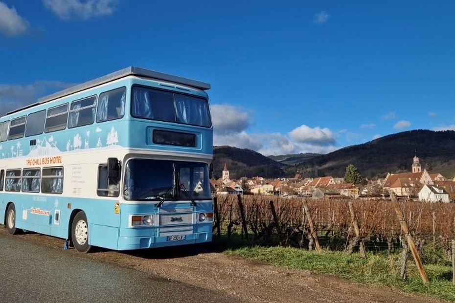 unusual.  The Chill Bus is an English bus converted into a comfortable travel hostel