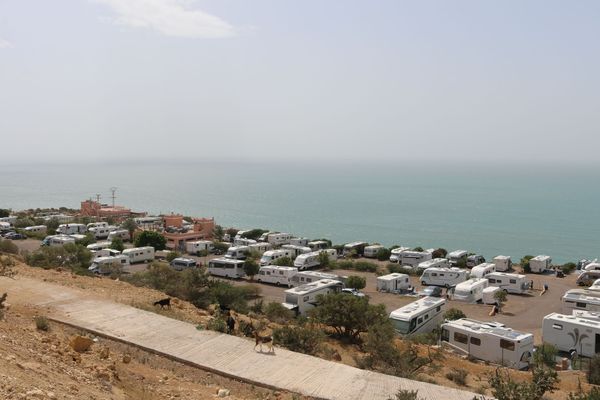 Les campings-caristes français ne peuvent plus quitter le Maroc.