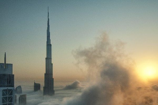 La plus haute tour du monde à Dubaï culmine à plus de 828 m