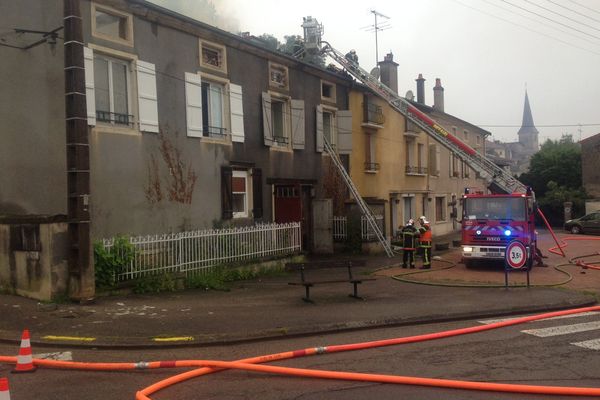 L'intervention des sapeurs pompiers.