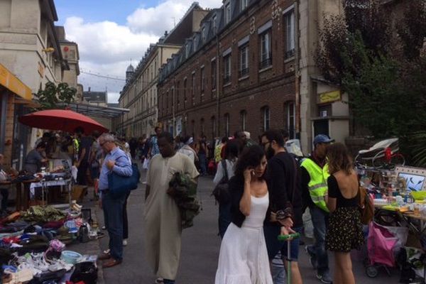 La friche des Grands-Voisins, dans le 14ème arrondissement de Paris.