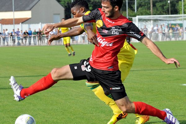 Guigamp a dominé Nantes en août lors d'un match amical.