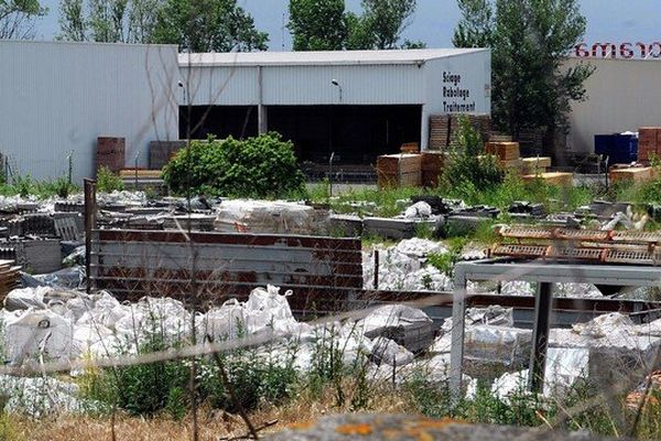 le site de gerlero à Saint-Alban en haute-Garonne en mai 2011