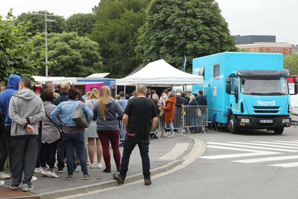 A Fourmies, 139 personnes se sont faites vacciner le 17 juillet 2021 grâce au vaccinobus