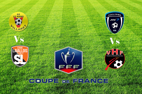 Le Mans Villaret et JS Coulaines au 5e tour de la coupe de France