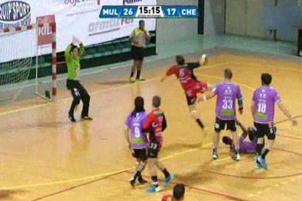 Match de handball Mulhouse-Caen